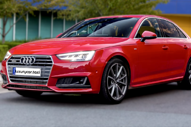Luxury Audi A4 car rental in Siliguri