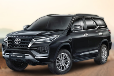Luxury Fortuner New car rental in Siliguri